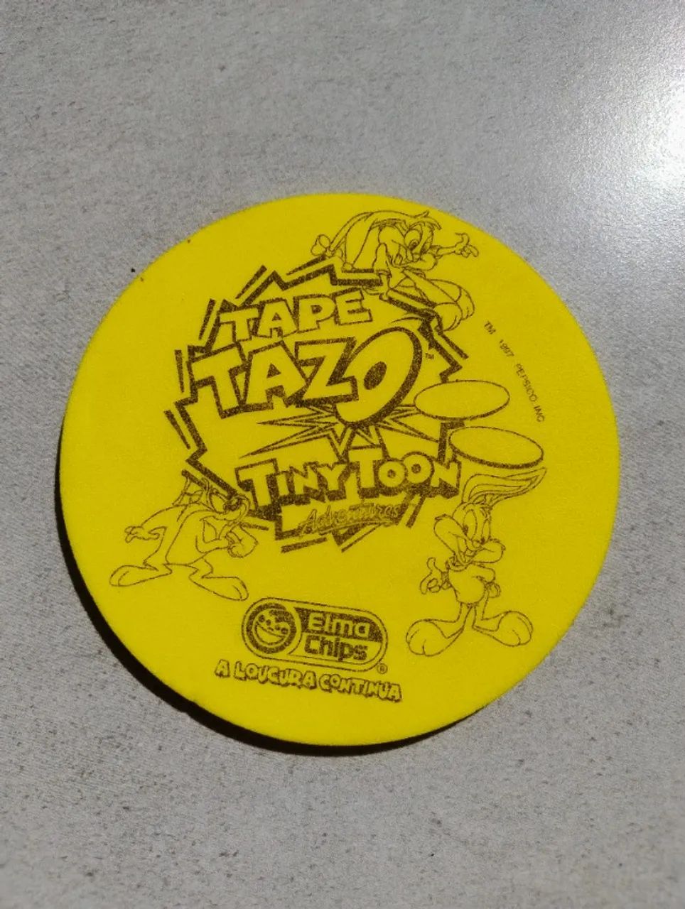 Tape tazos tiny toon original Elma chips 