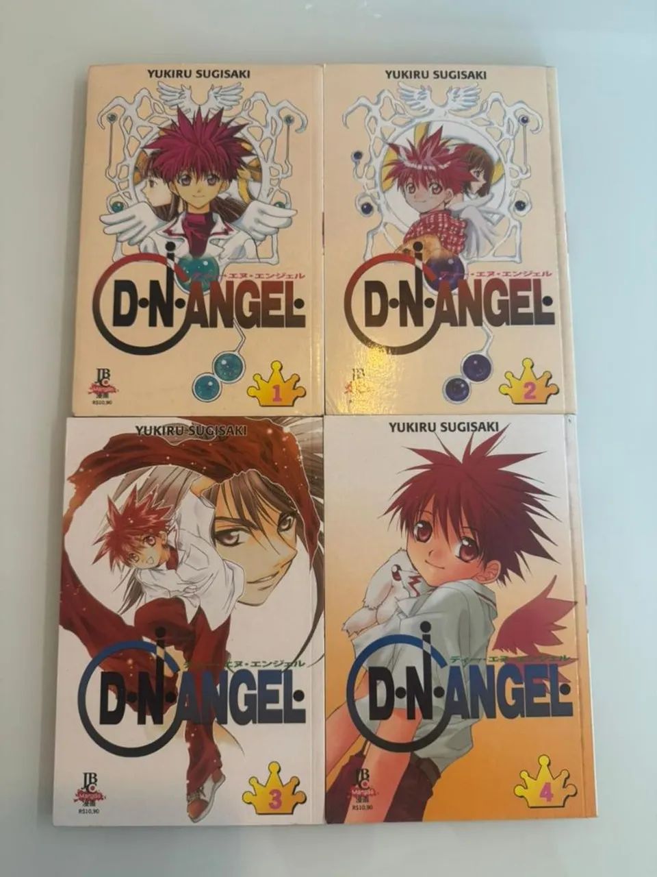 Mangá D.N.Angel - 1 ao 4