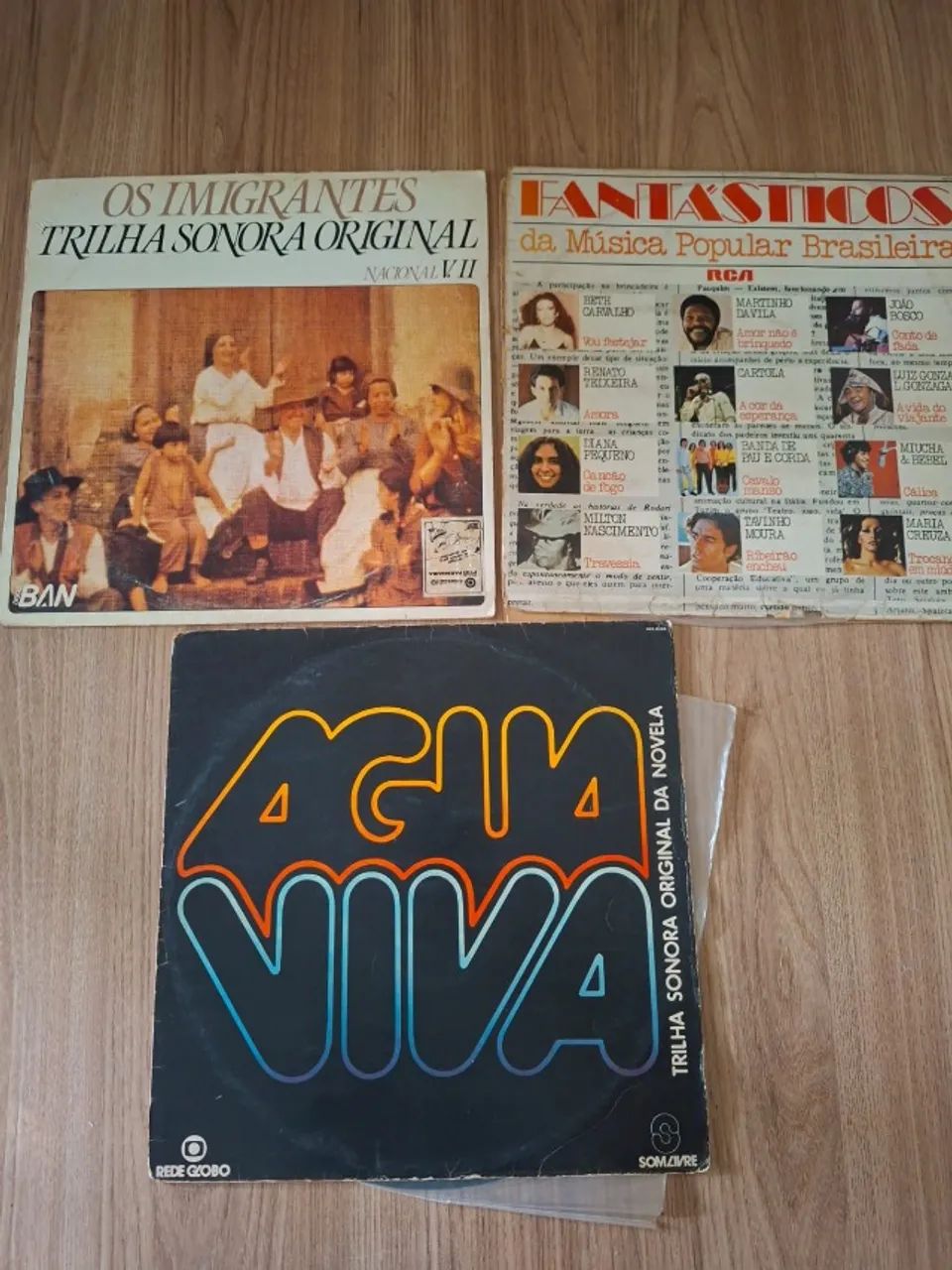 [LOTE EXCLUSIVO] Coleção de Vinis - Roberto Carlos, ABBA, Trilhas de Novela e MPB - Foto 5