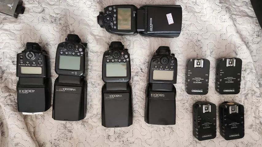 Flashes e radio flash