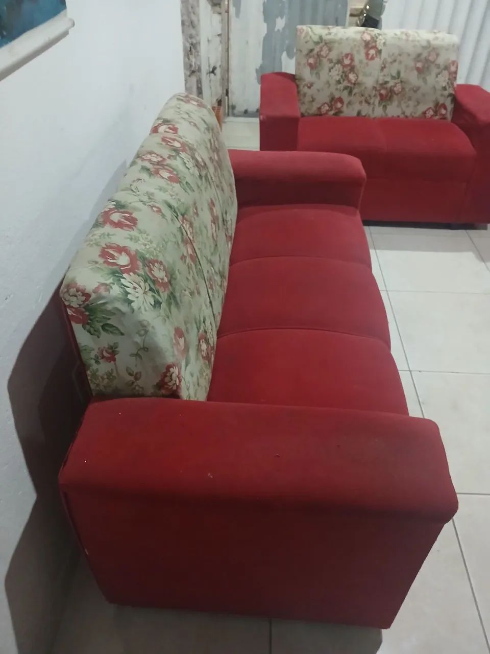 Lindo sofá pouco usado por 400 reais  - Foto 5