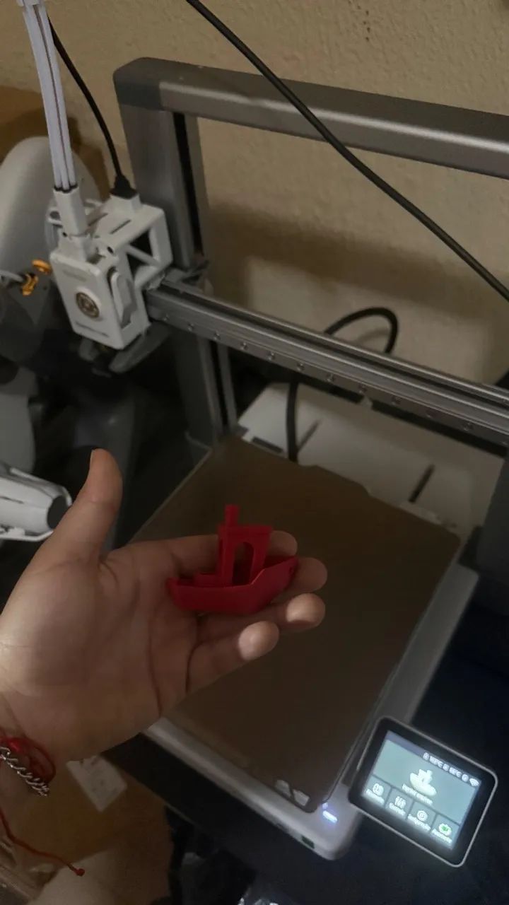 Impressora 3D bambu Lab A1 combo com 5 filamentos  - Foto 4