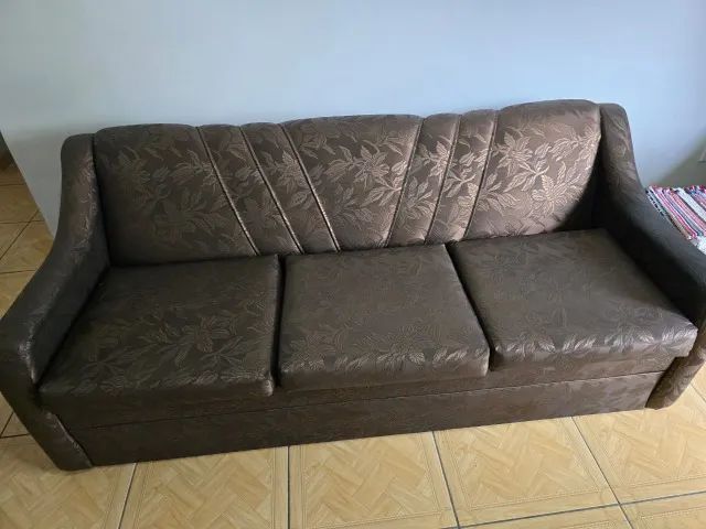 Sofá 3 lugares e 2 poltronas