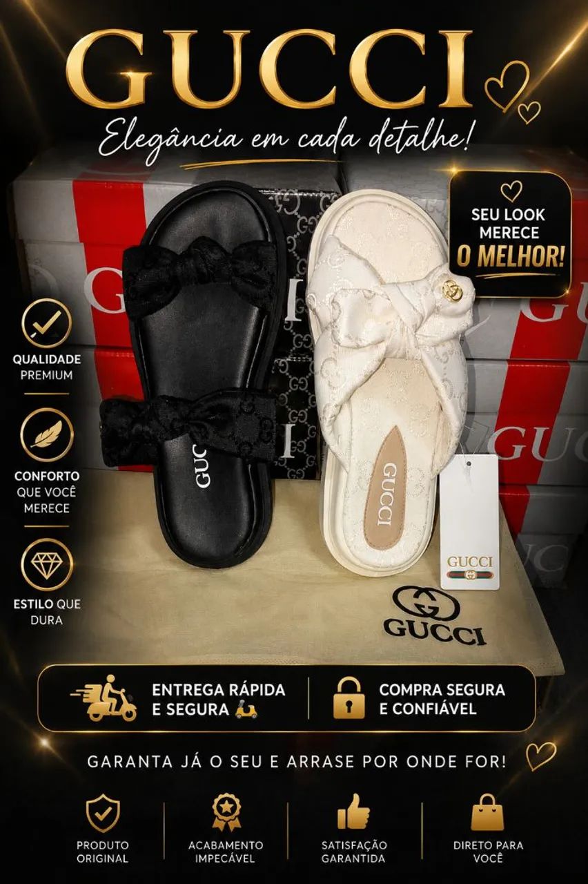 Sandália Gucci 
