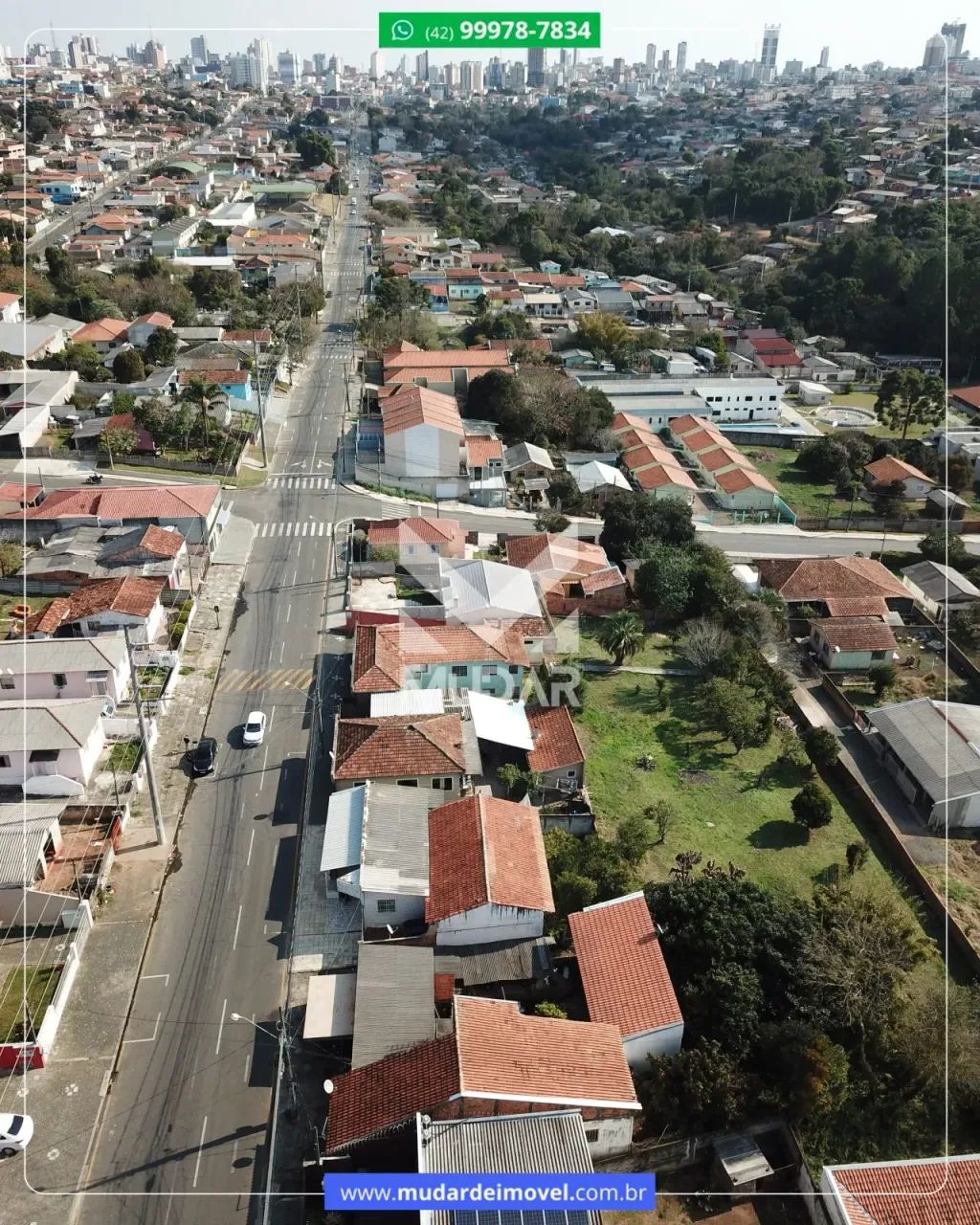 Terreno em Uvaranas  Rua Afonso Celso - Foto 3
