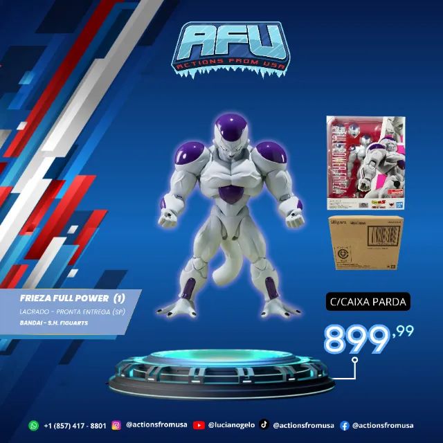 Sh Figuarts Dragon Ball Z - Full Power Frieza - Hobbies e coleções