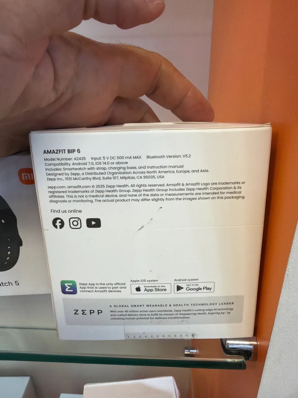 Xiaomi Amazfit Bip 6 Original e Lacrado  - Foto 4