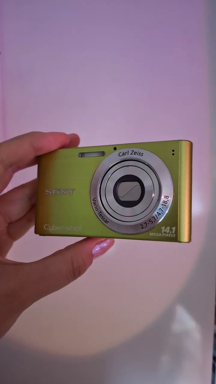 Sony cybershot DSC w320 verde - Câmeras e Filmadoras - Centro