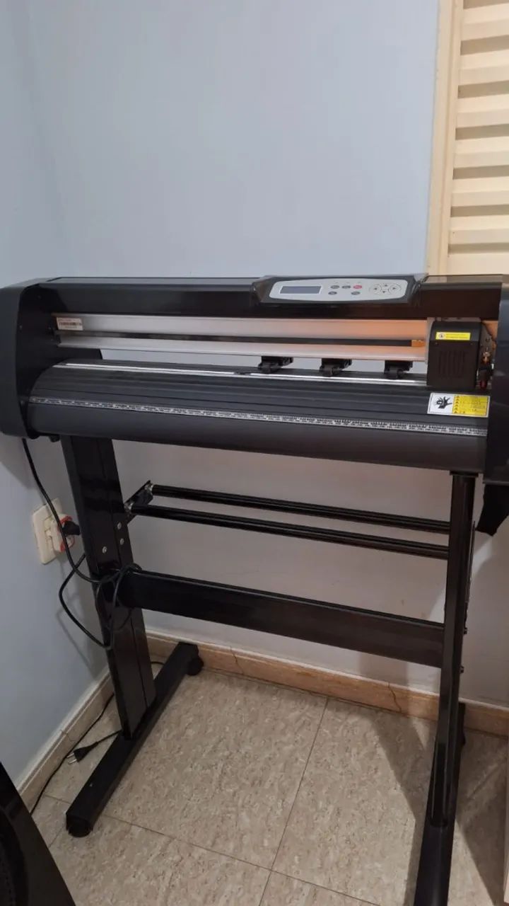Plotter de recorte 721HE mira a laser - Foto 2