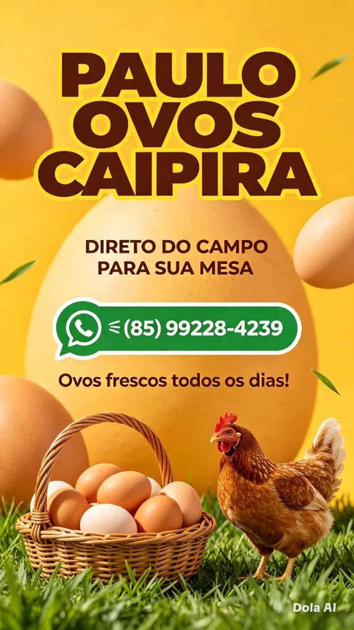 Ovos caipiras 