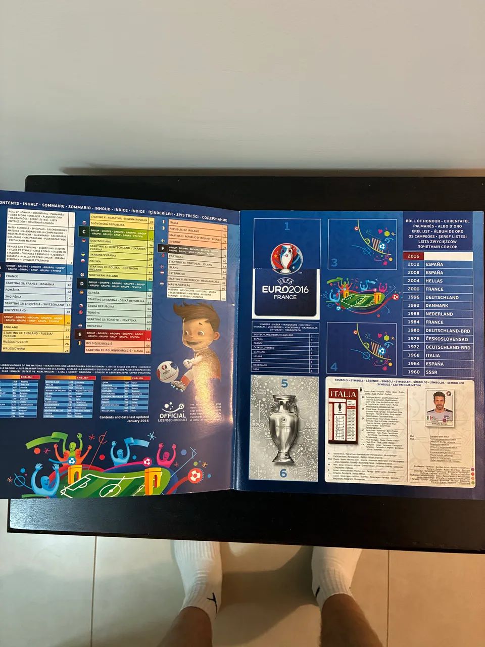 Álbum figurinhas UEFA Euro 2016 incompleto  - Foto 2