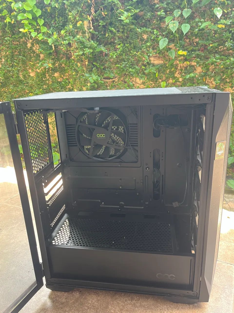 Gabinete gamer + teclado e mouse 