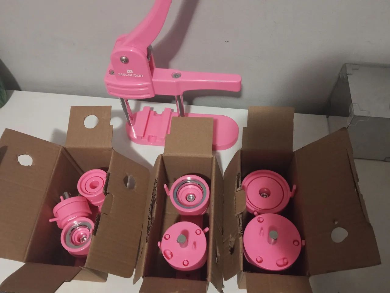 Máquina de bottons Mecolour  - Foto 5