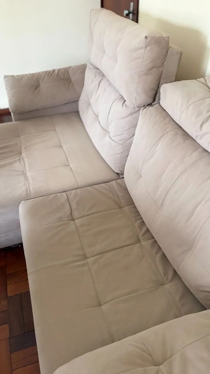 SOFÁ RETRÁTIL 3 LUGARES