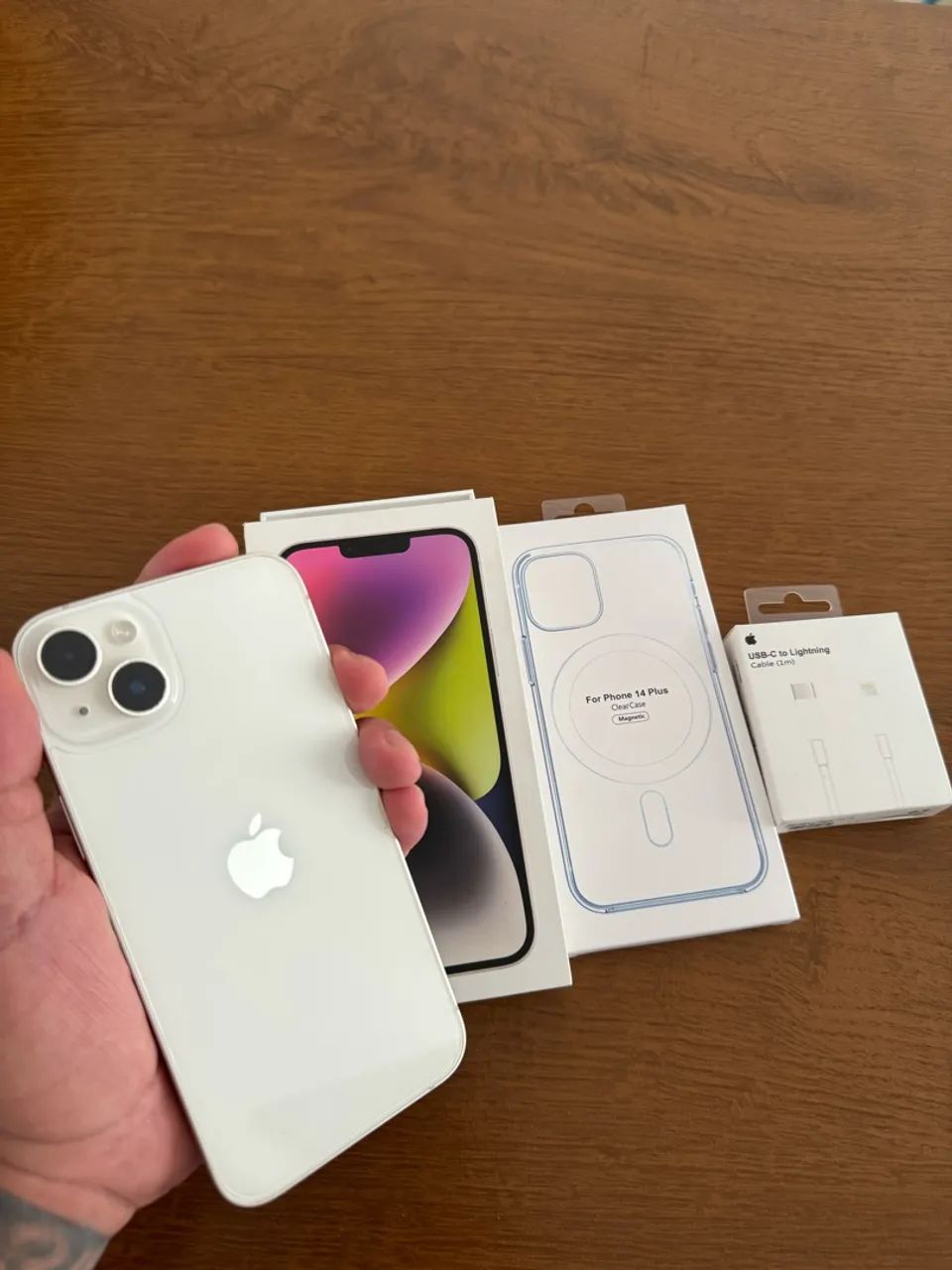 IPHONE 14 PLUS, SEM DETALHES, ACOMPANHA BRINDES ! - Foto 4