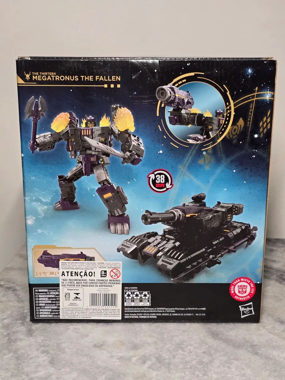 Transformers Age of the Primes Megatronus the Fallen hasbro - Foto 3