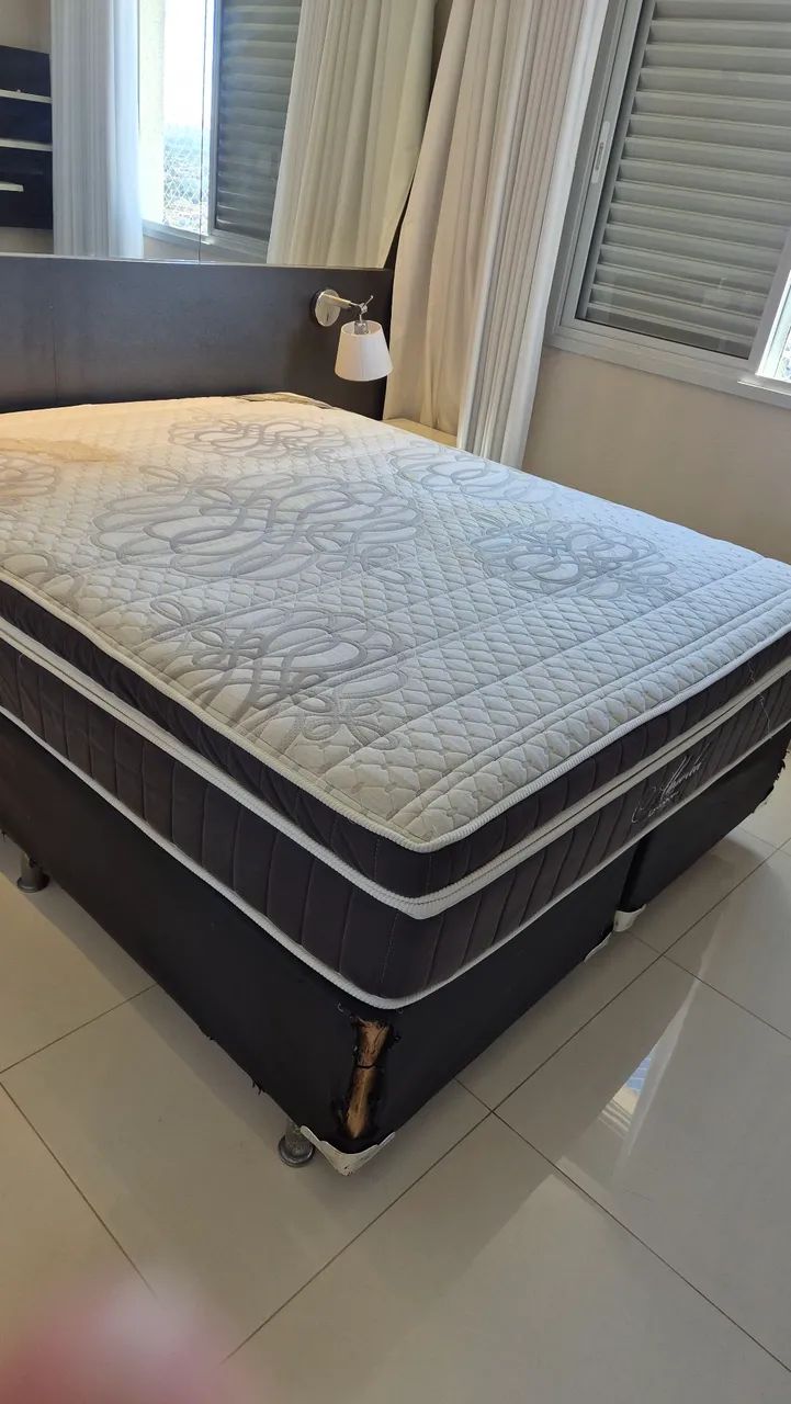 Cama box queen size ortobom  - Foto 4