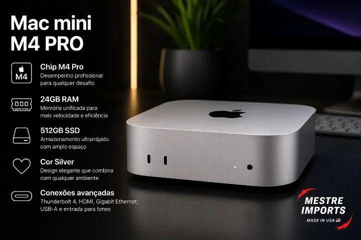 [64GB販売終了] Mac mini M4 Pro 512GB 整備済 未開封 Mac mini M4 Pro 24GB RAM 512GB SSD Silver Novo Lacrado