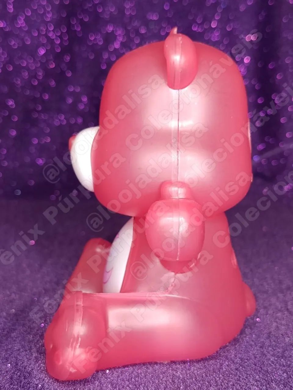 Luminária Ursinhos Carinhosos Giraffas Rosa Escuro Amorosa Lua Original Lacrado - Foto 3