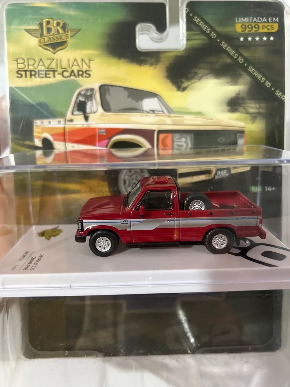 Chevrolet C20 Deluxe Vinho - 1/64 - Br Classics