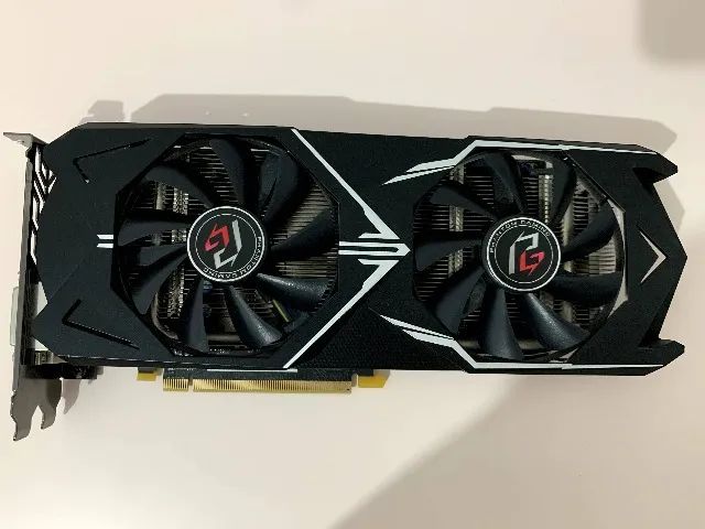 Placa de Video Asrock Phantom Gaming RX 580 8GB Original 2304SP