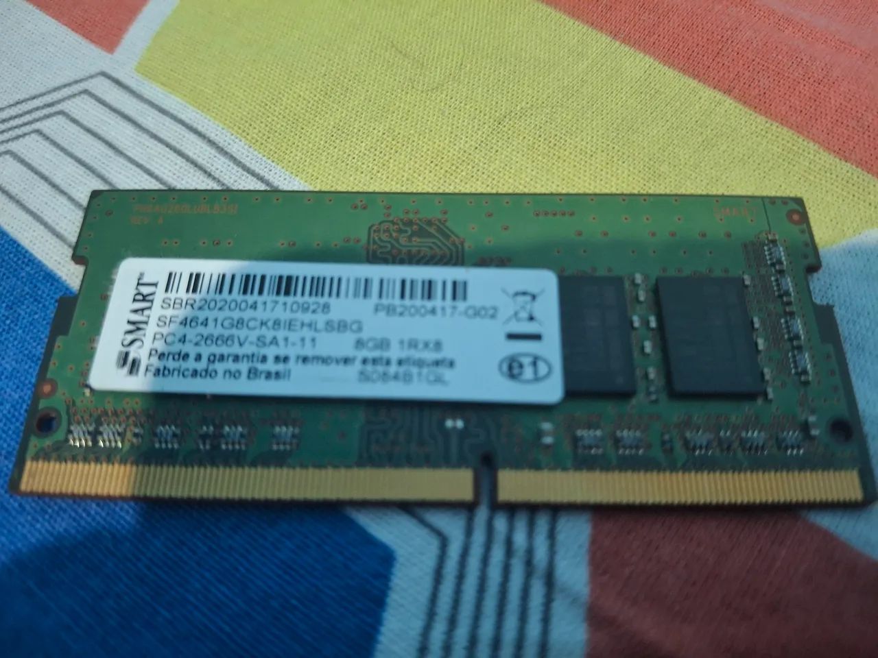 Memoria ram 8gb / notebook
