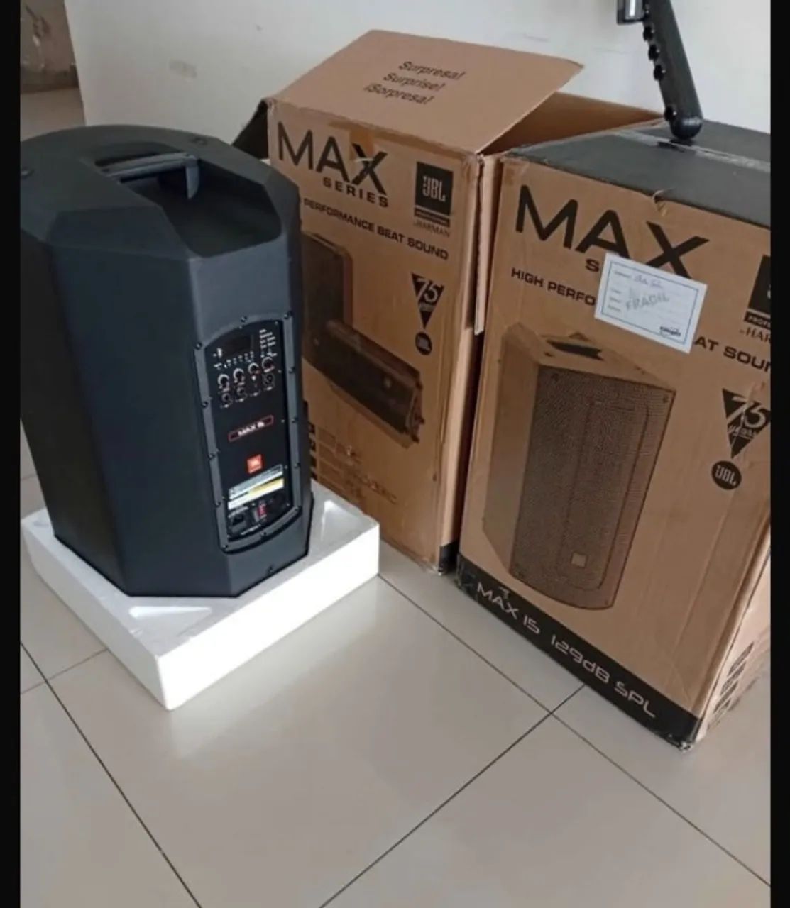Caixa Ativa JBL Max-15 - Foto 2