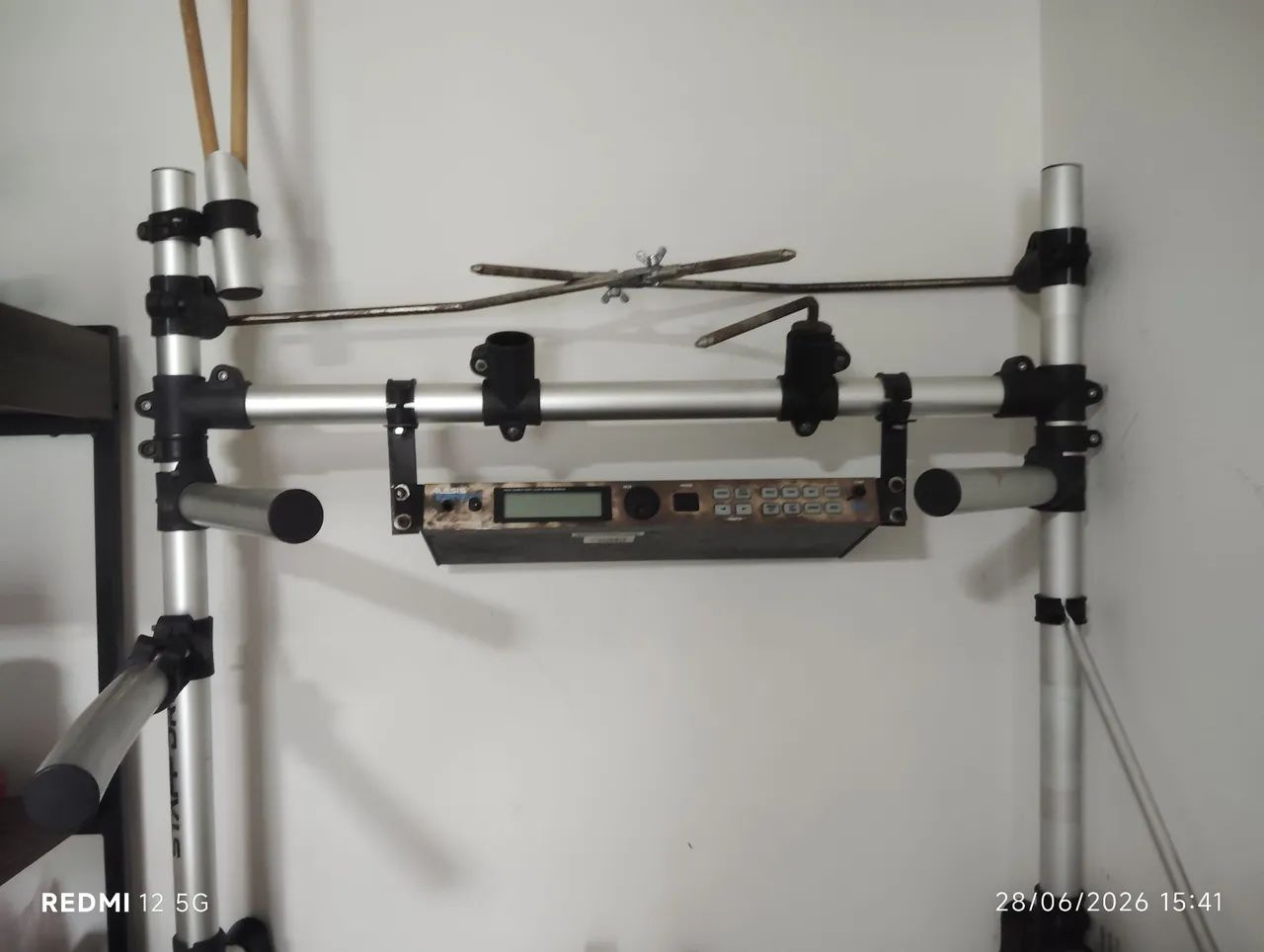 Módulo alesis dm5 + rack completo 