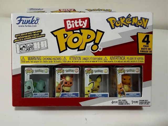 Bitty Pop Pokémon Pikachu Charizard