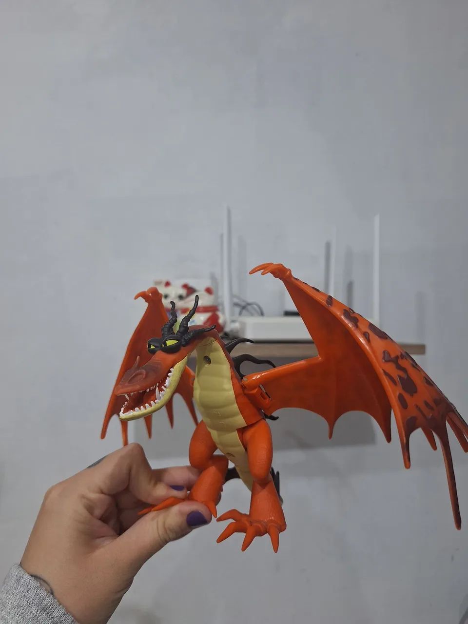 Boneco articulado como treinar seu Dragão Dente de anzol  - Foto 2