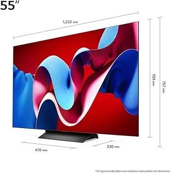 SMART TV LG OLED 4K C4 55 polegadas 