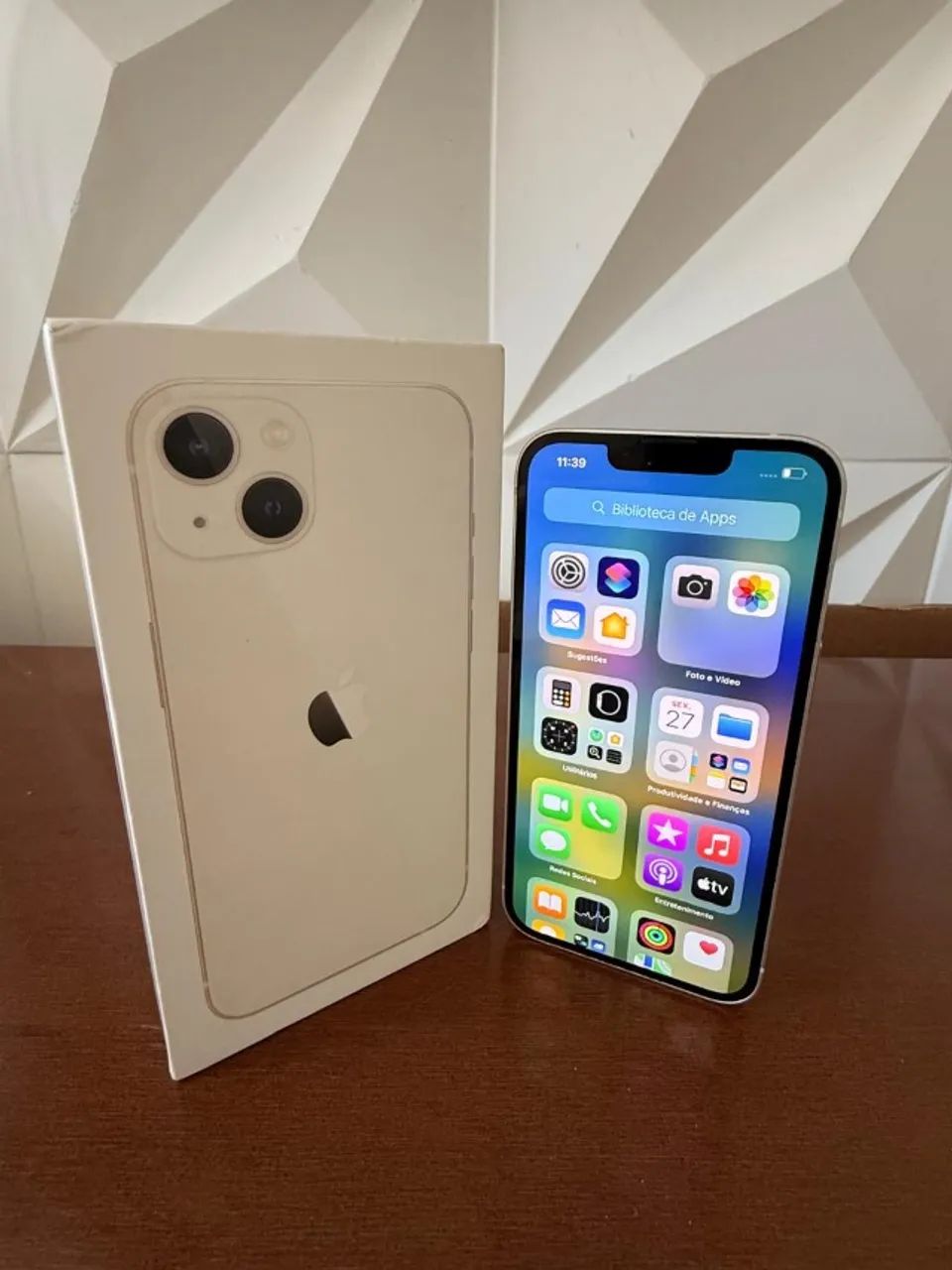 iPhone 13 128g branco - Foto 5