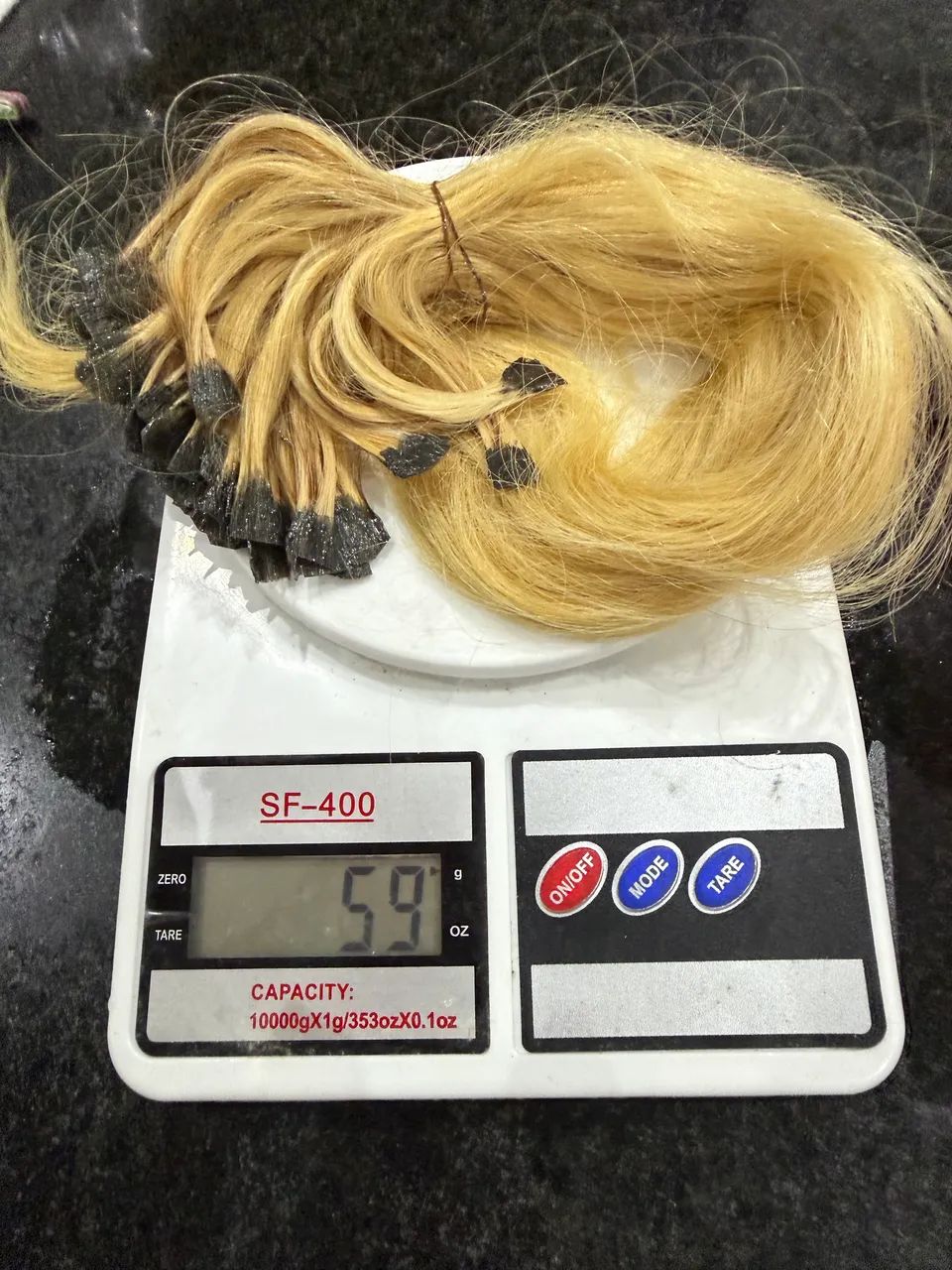 Cabelo loiro humano  - Foto 2