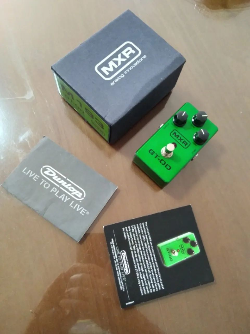 VENDO PEDAL MXR GT-OD M193 (OVERDRIVE)VERDE METÁLICO
