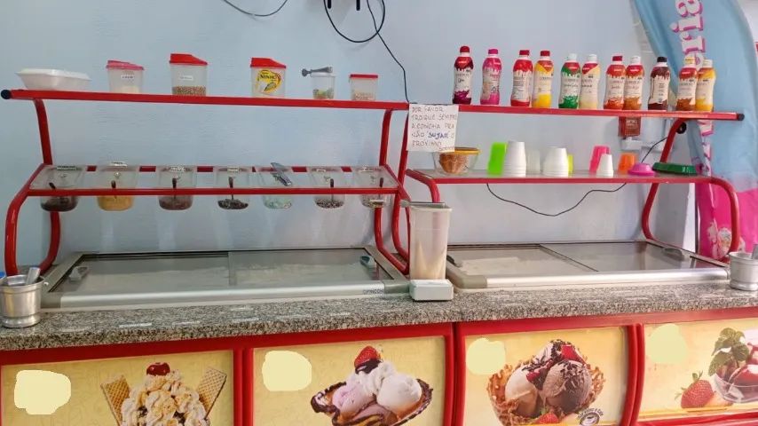BALCÃO COMPLETO PARA SORVETERIA - Foto 2