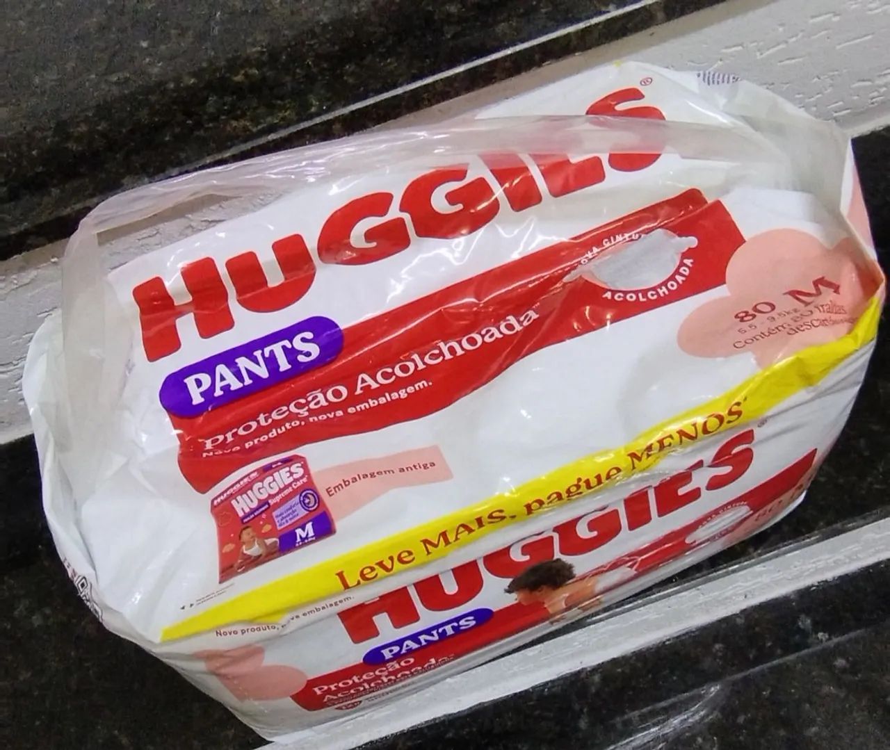 Fralda Huggies M pct 80 und. - Foto 2