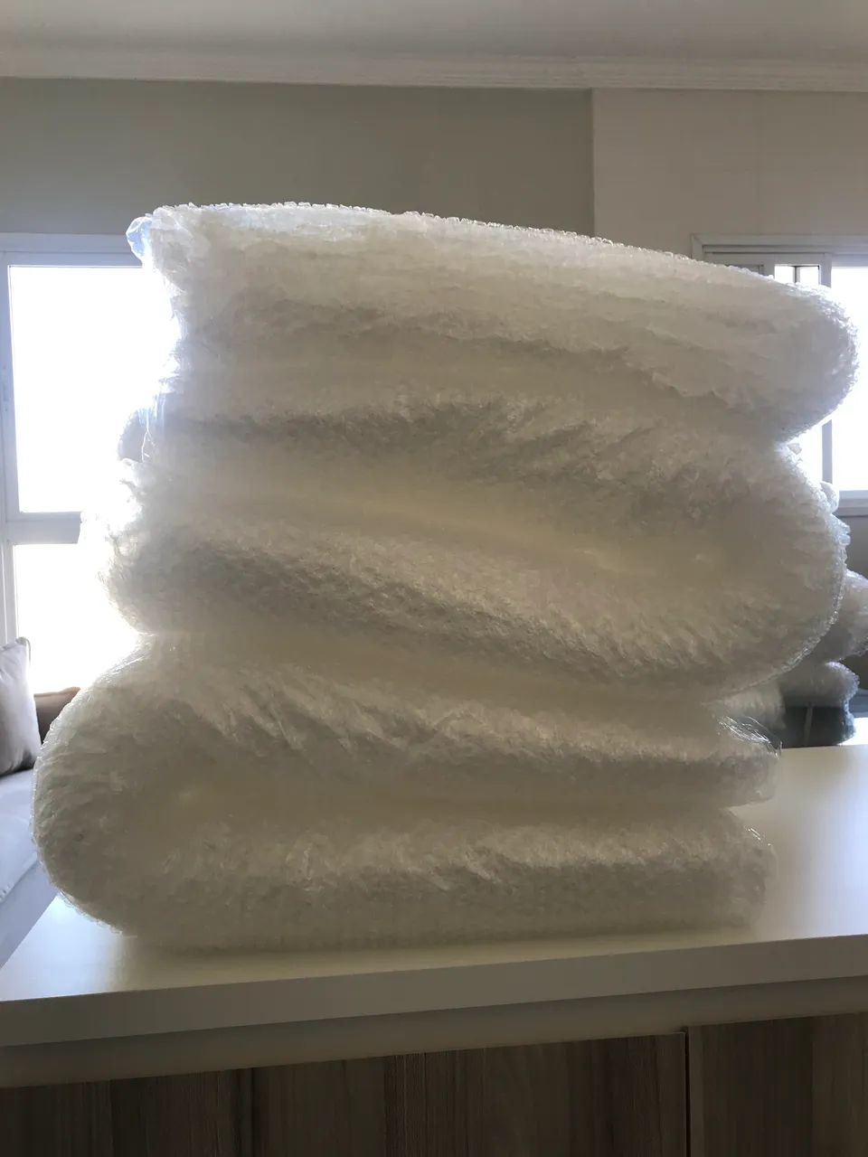 Plástico Bolha Transparente - 4mm (Mais Espesso para Proteção) - Foto 5