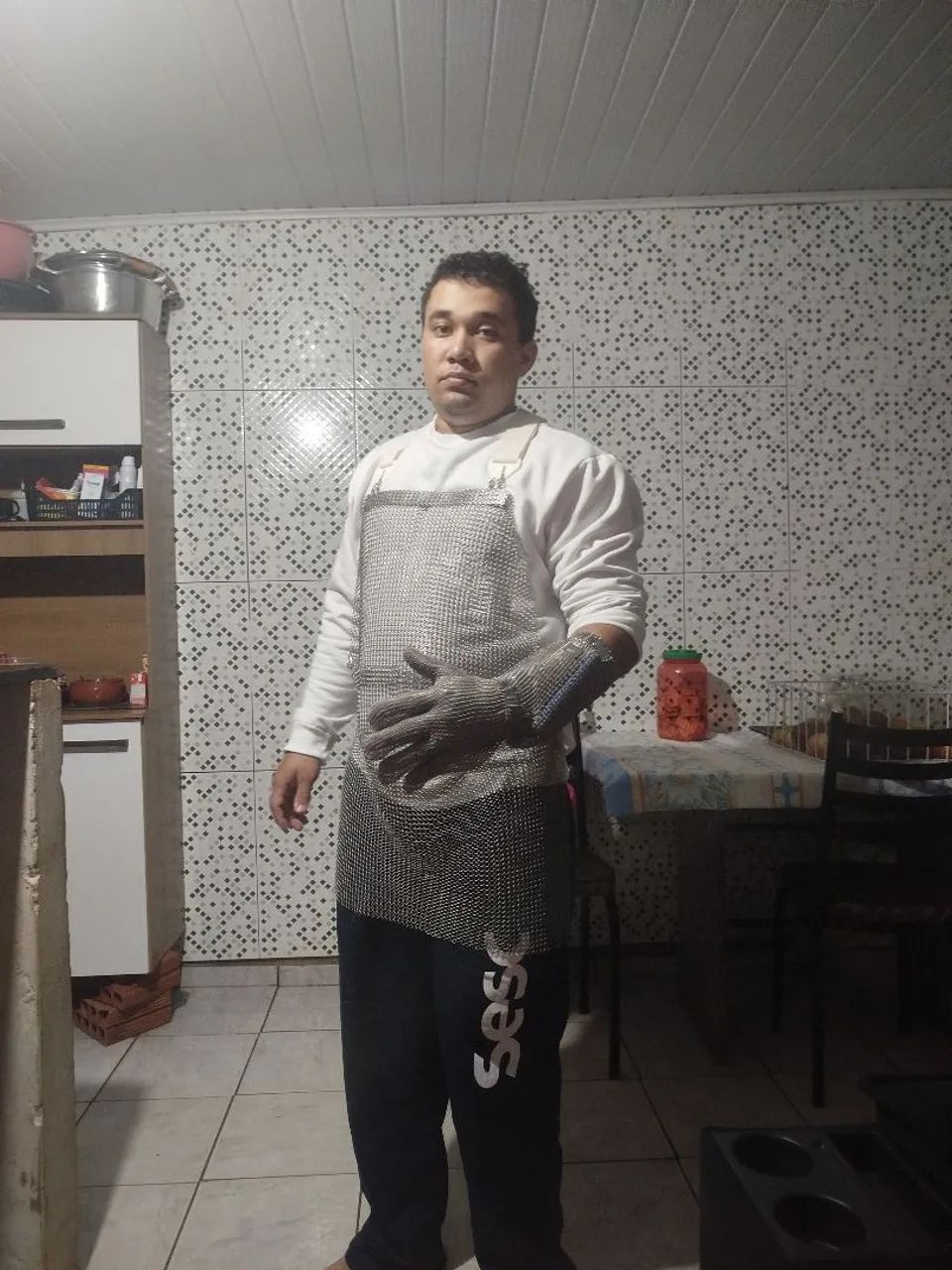 Kit avental mais luva no precinho  - Foto 4