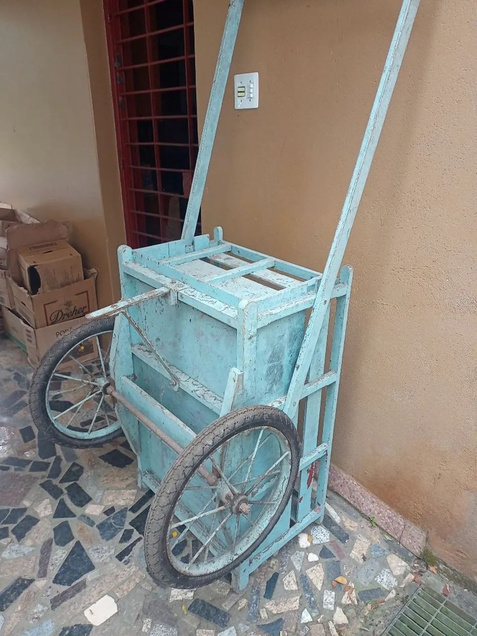 carrinho antigo decoração  - Foto 3