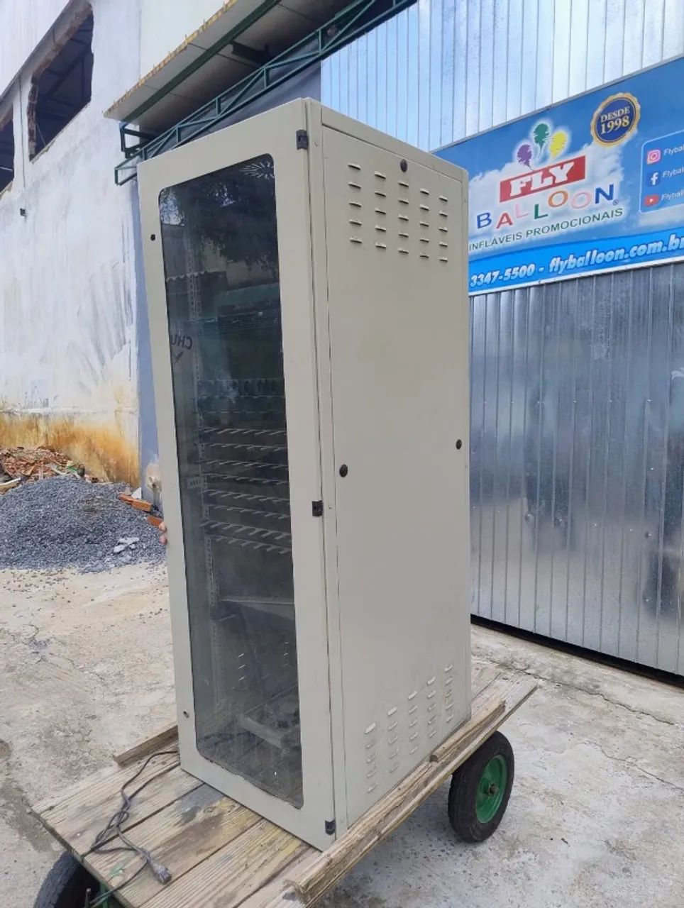 RACK SERVIDOR 19 POLEGADAS 32U X 570 PISO DESMONTADO - Foto 2