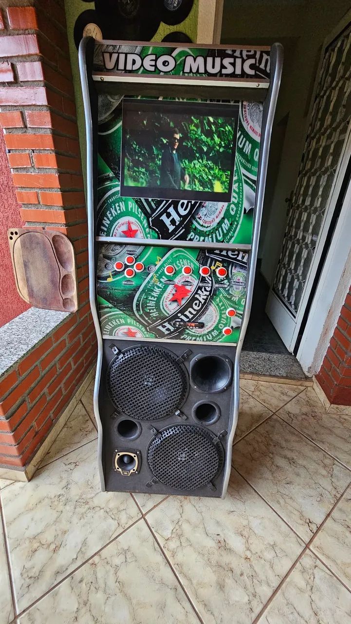 Caixa de som jukebox com Bluetooth  - Foto 5
