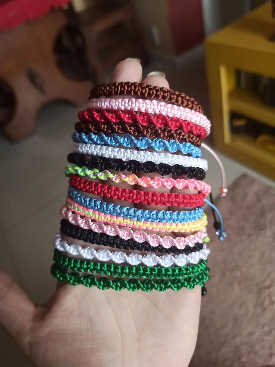 Pulseira macrame