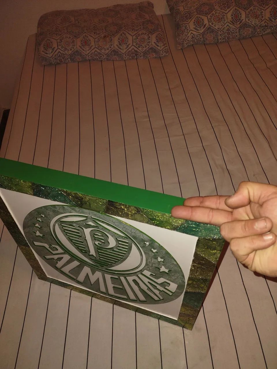 Quadro decorativo do palmeiras  - Foto 5
