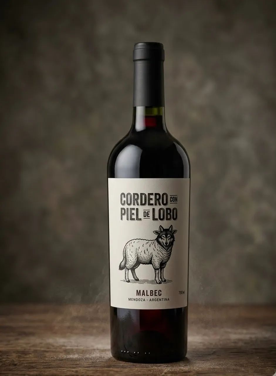 Vinho Cordeiro pier del Lobo - Caixa com 6 garrafas