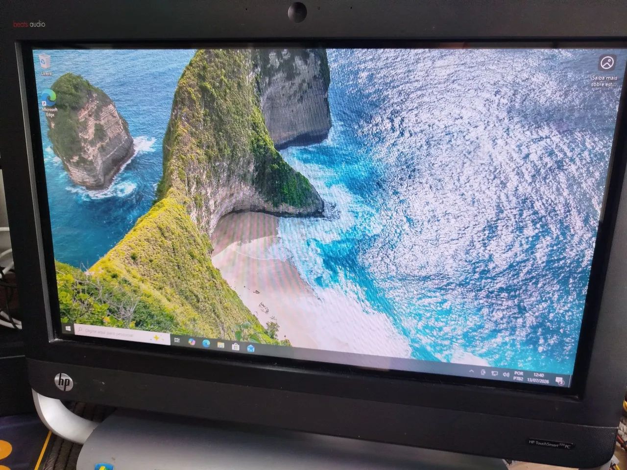 Computador hp all in one