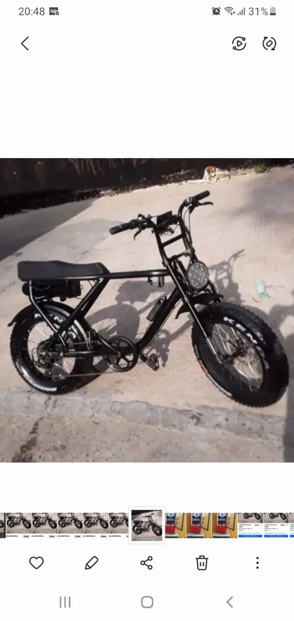 Bicicleta elétrica  - Foto 4
