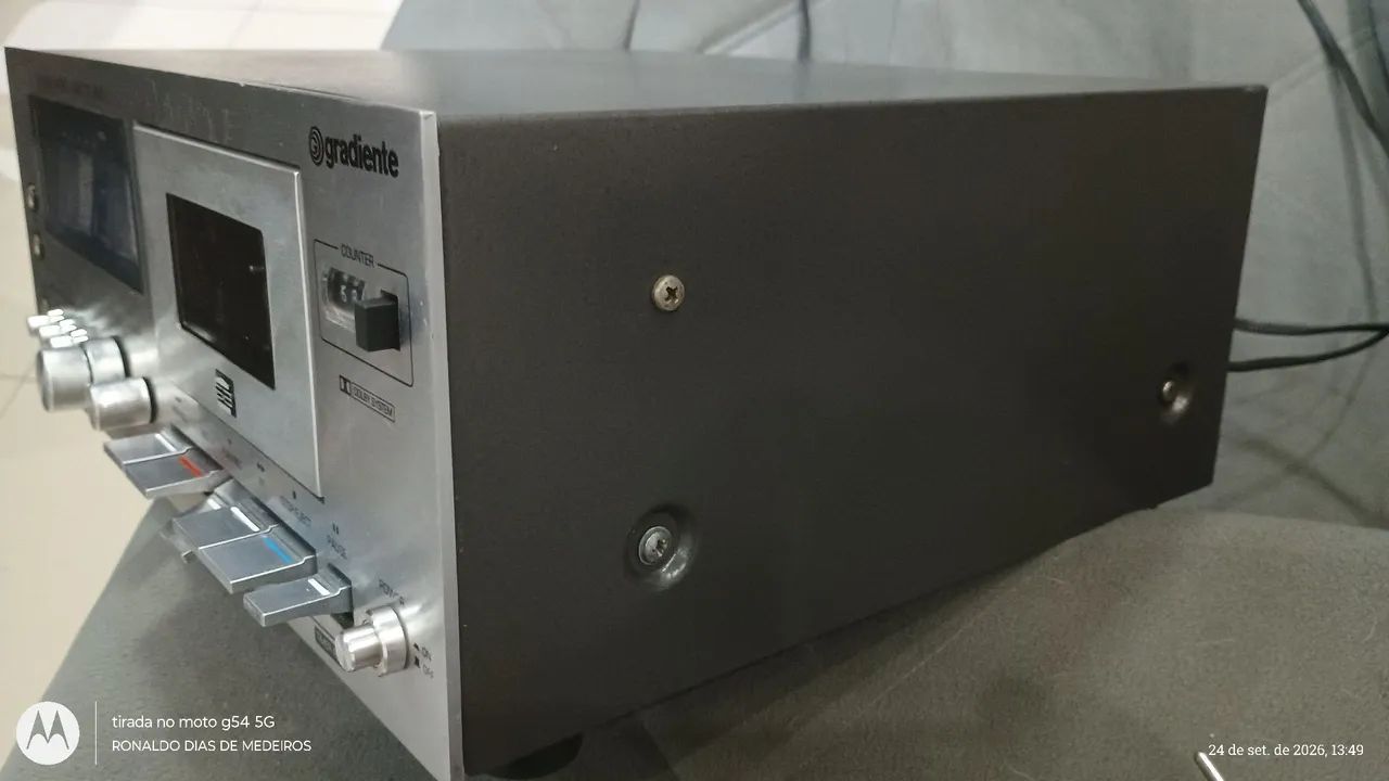 Tape Deack gradiente cd3500 ( único dono) - Foto 3
