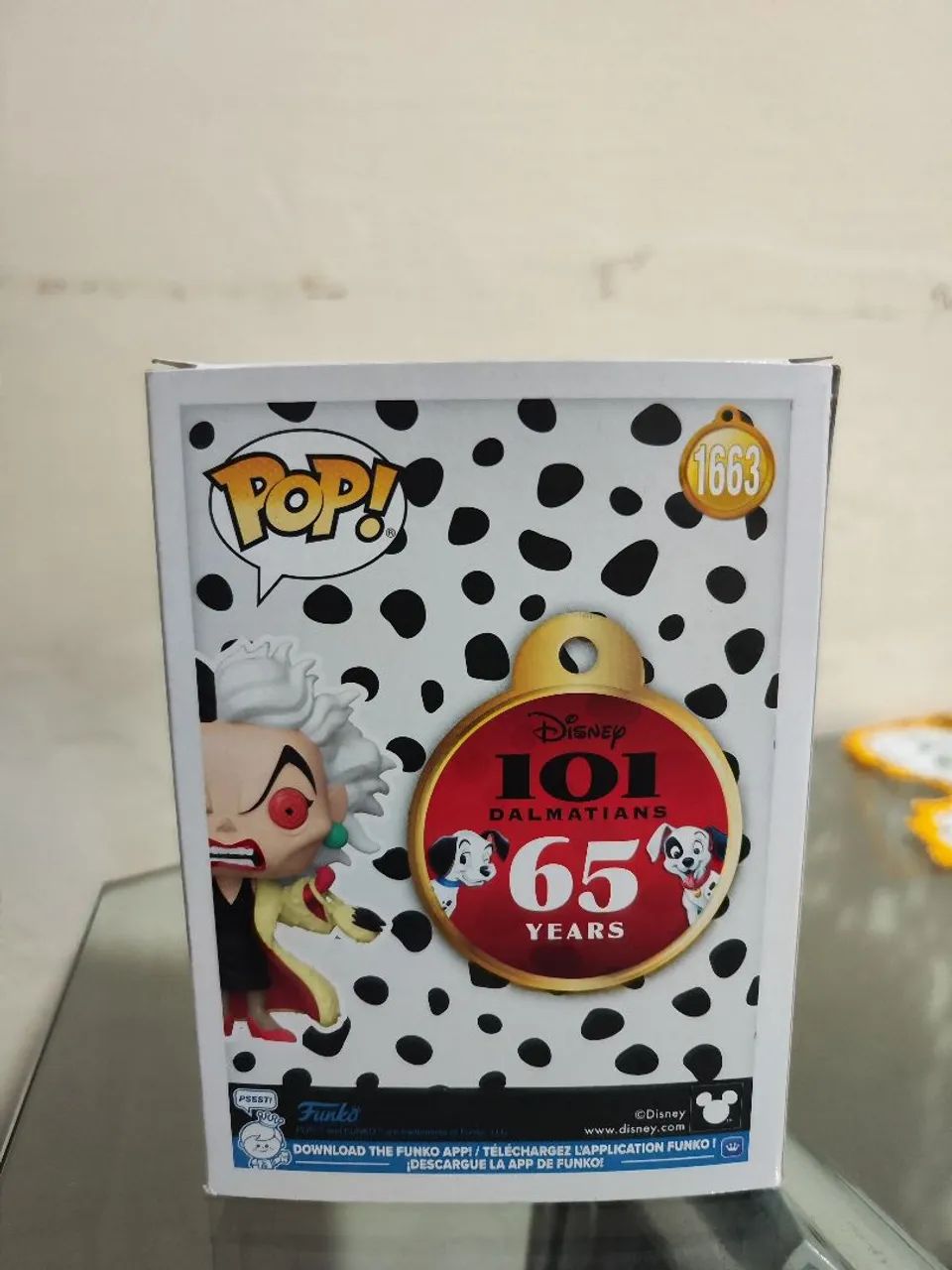 Funko Pop Cruella de Vil Chase 1663 101 Dalmatas - Foto 3