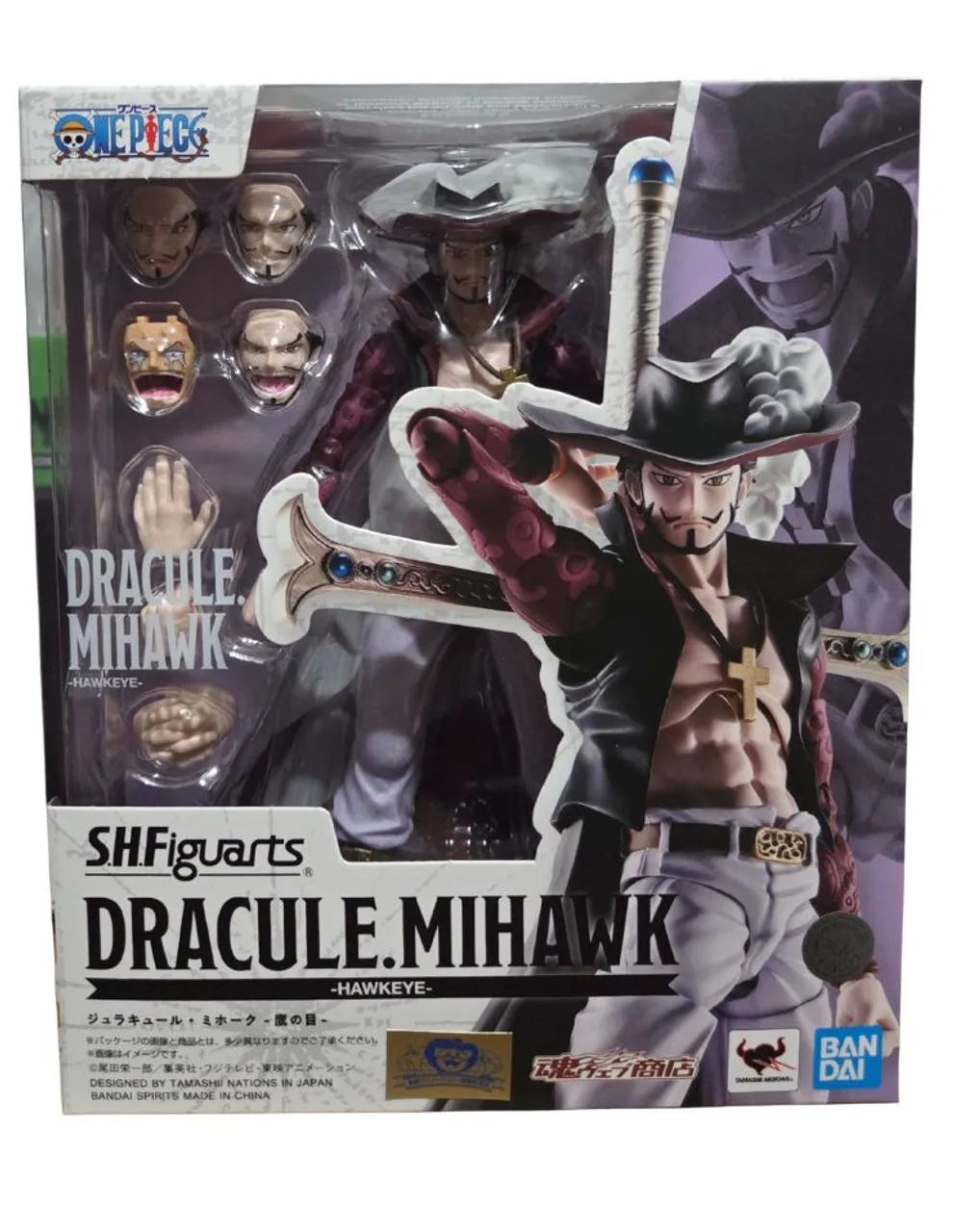 SH Figuarts One Piece Dracule Mihawk -Hawk Eye- Exclusive Pronta