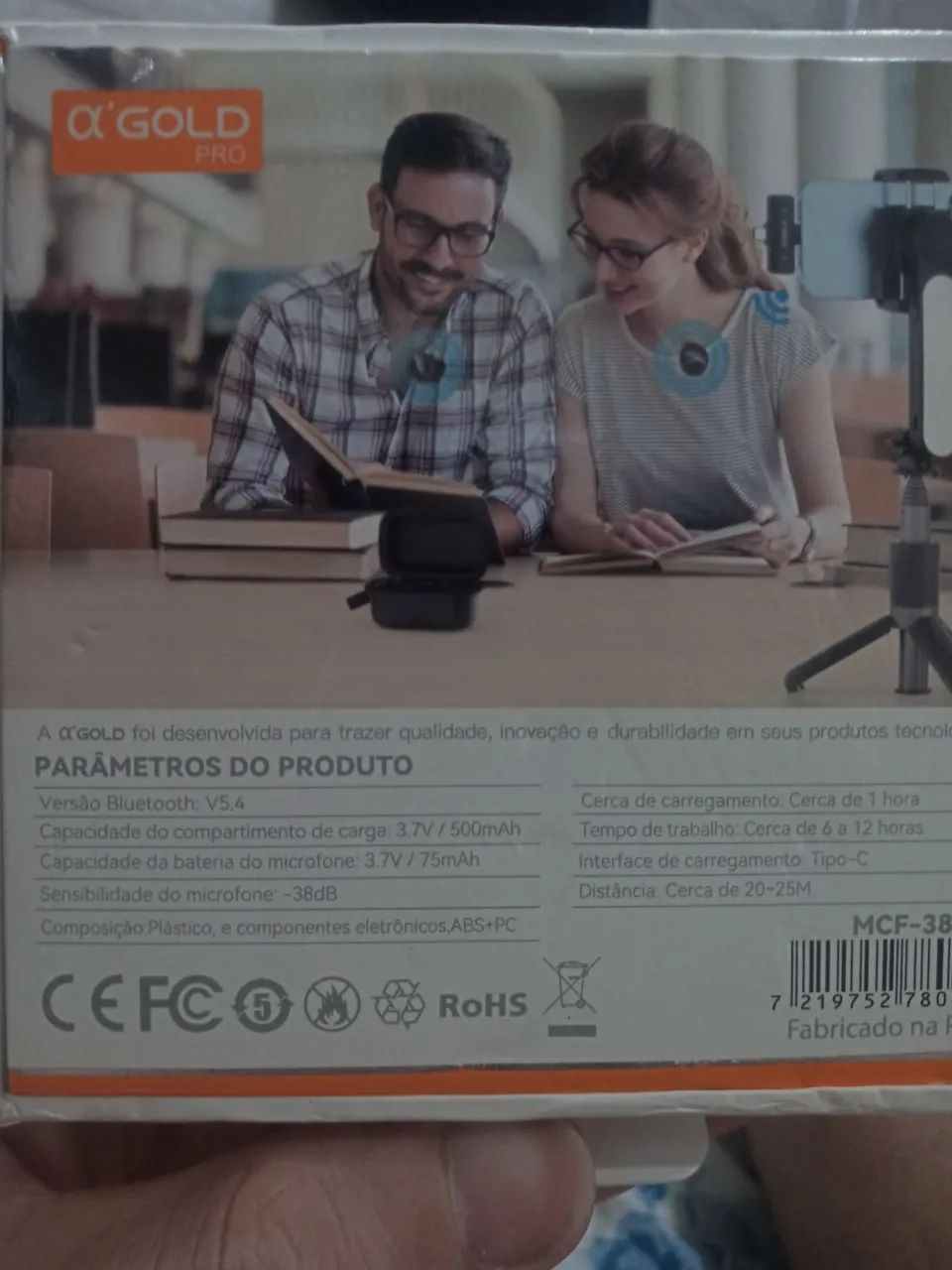 Microfone Lapela com cancelamento de ruidos - Foto 2